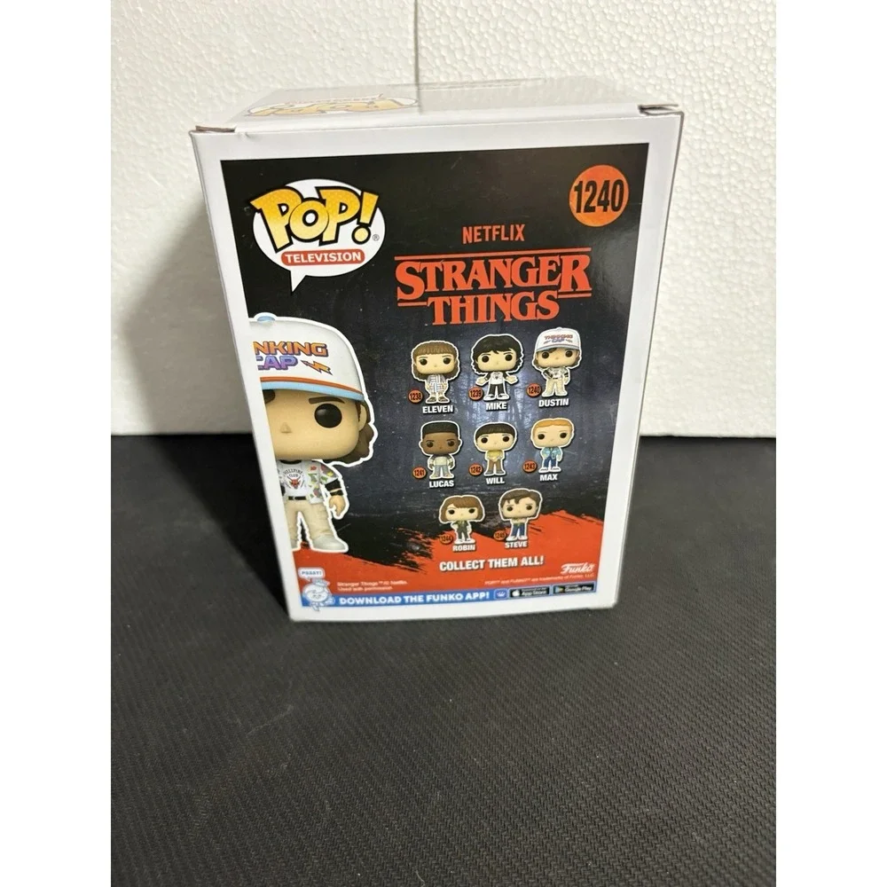 Funko POP! Television Stranger Things Dustin #1240 Vinyl Figure Hellfire Club